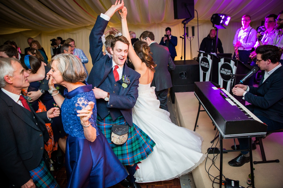 spring marquee wedding - the fabulous hurricanes