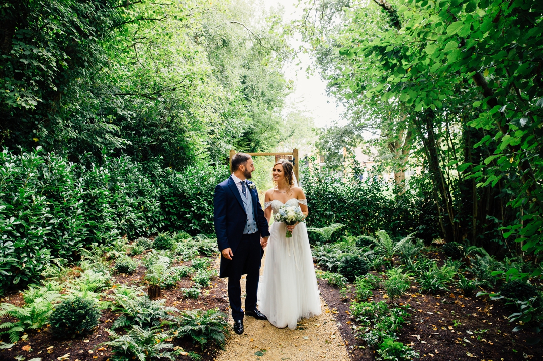 millbridge court wedding - secret garden