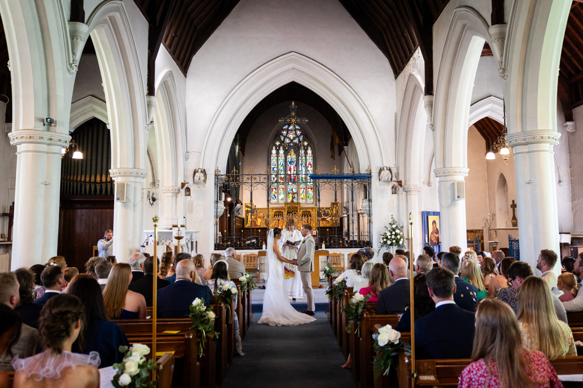 St. Marys Church Caterham wedding
