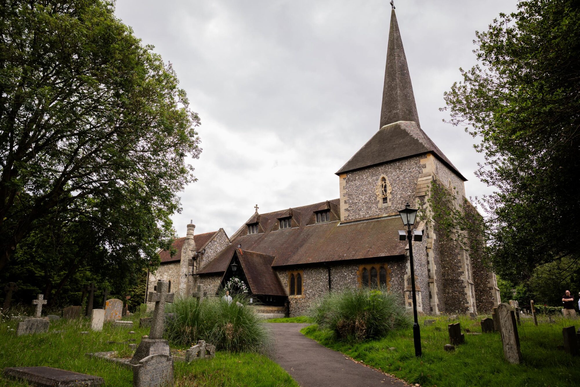 Wedding At All Saints Church in Banstead