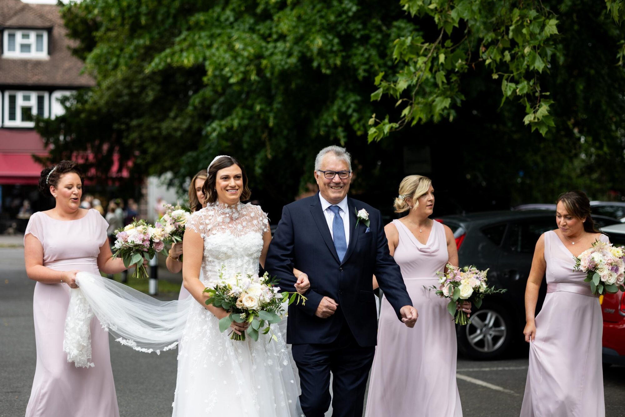 Wedding At All Saints Church in Banstead