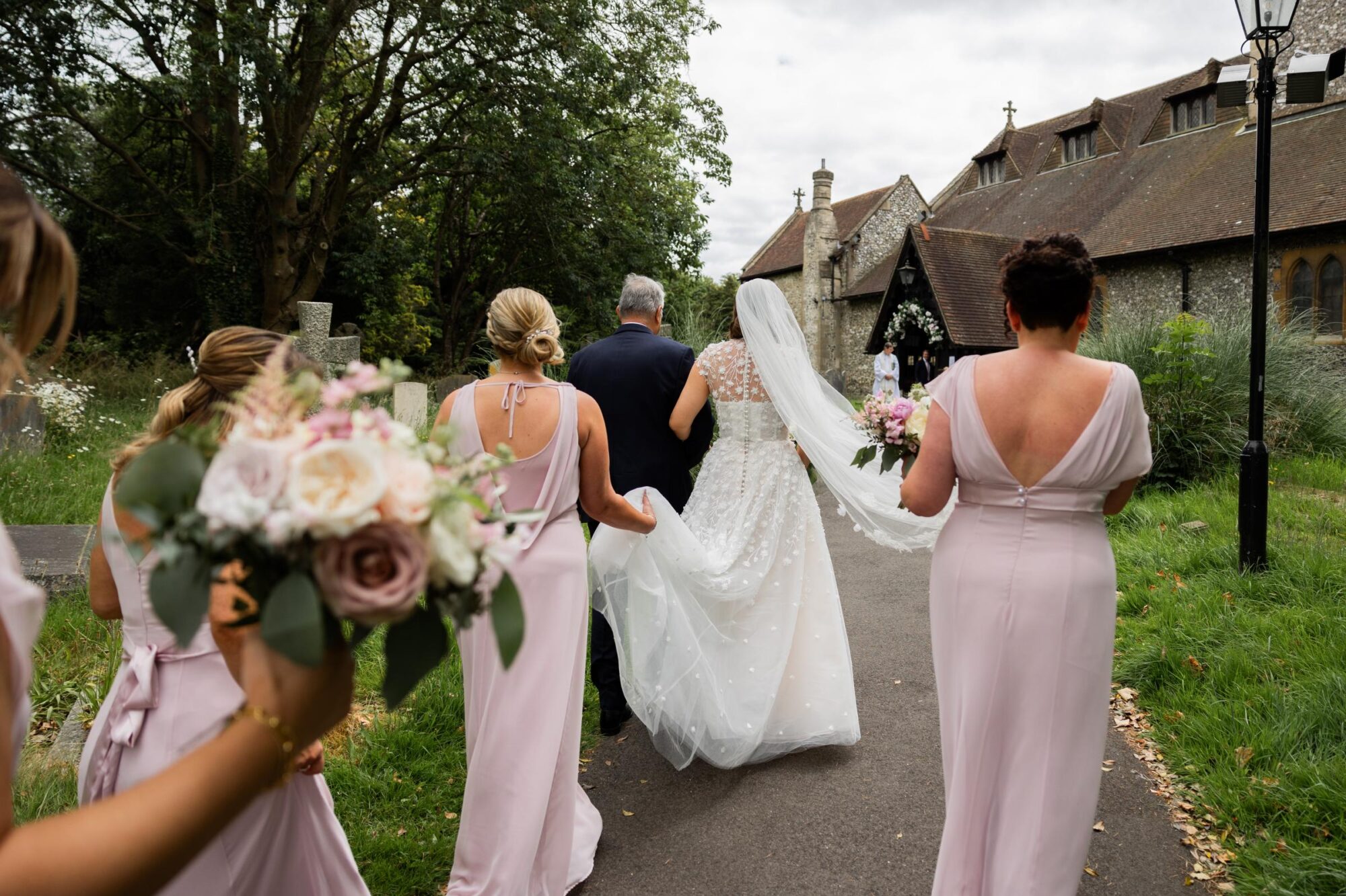 Wedding At All Saints Church in Banstead