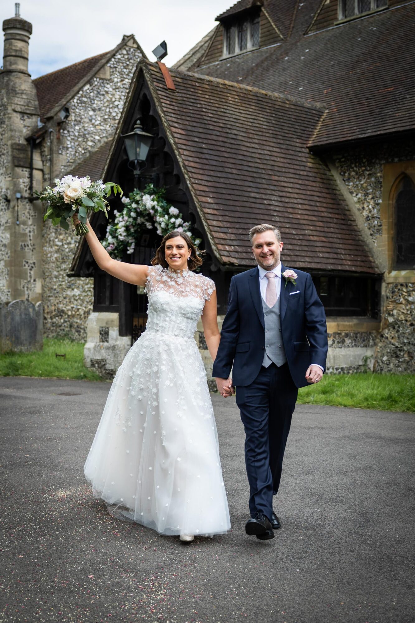 Wedding At All Saints Church in Banstead