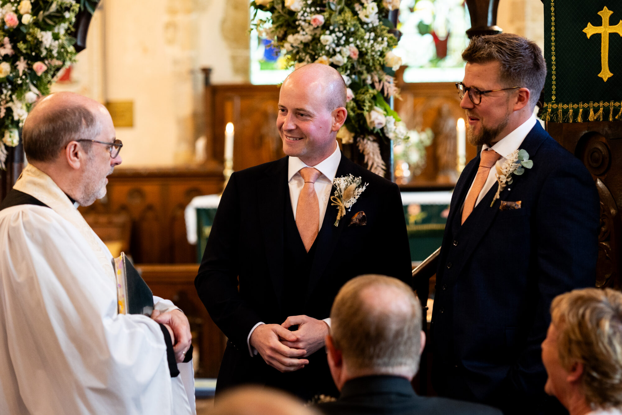 wedding at St Peter's Church in Lynchmere