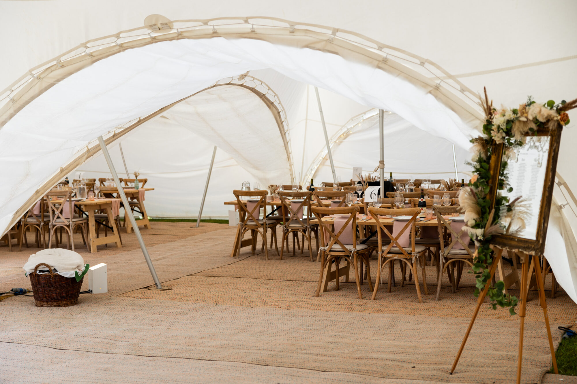 Garden Marquee wedding