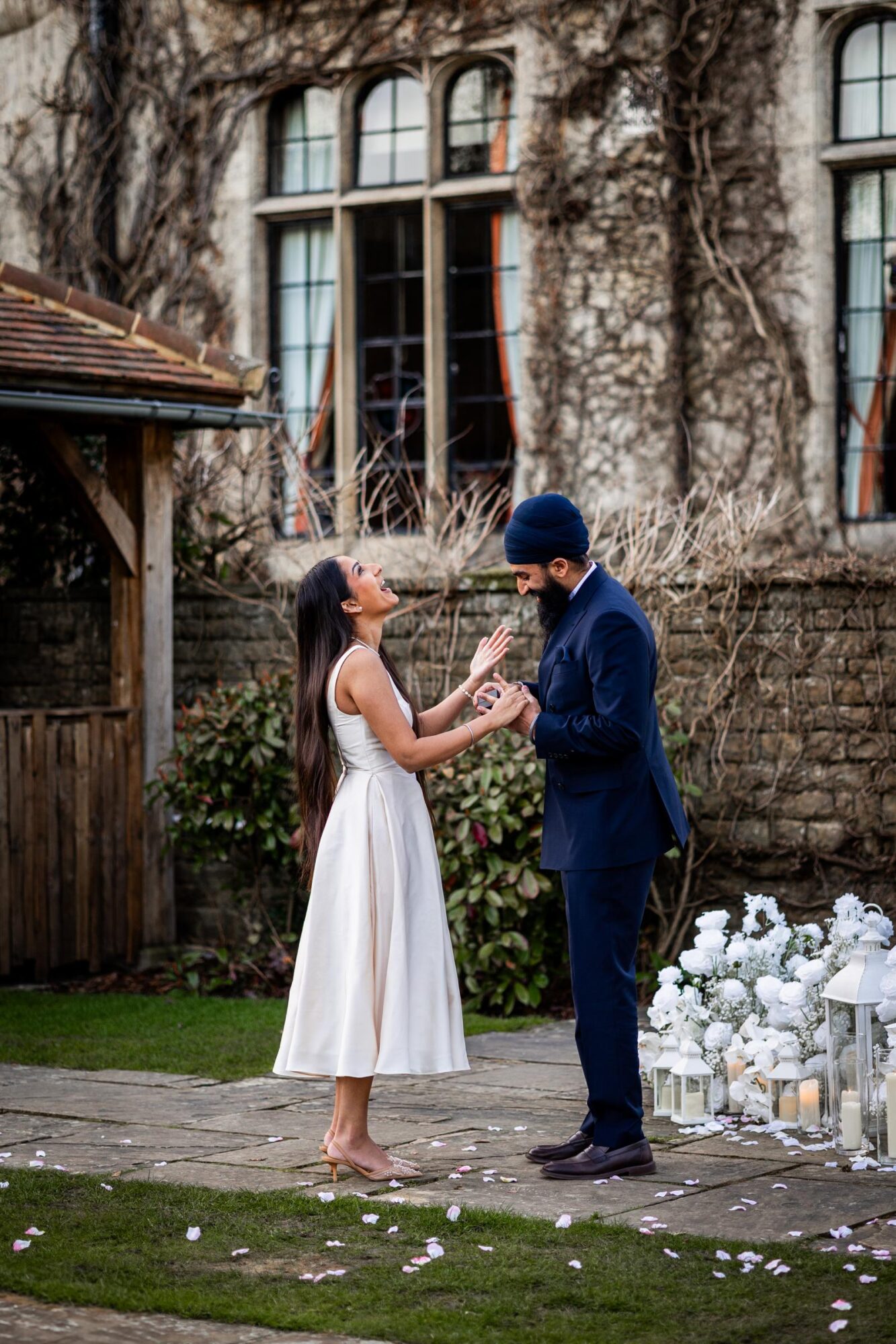 Surprise Wedding Proposal